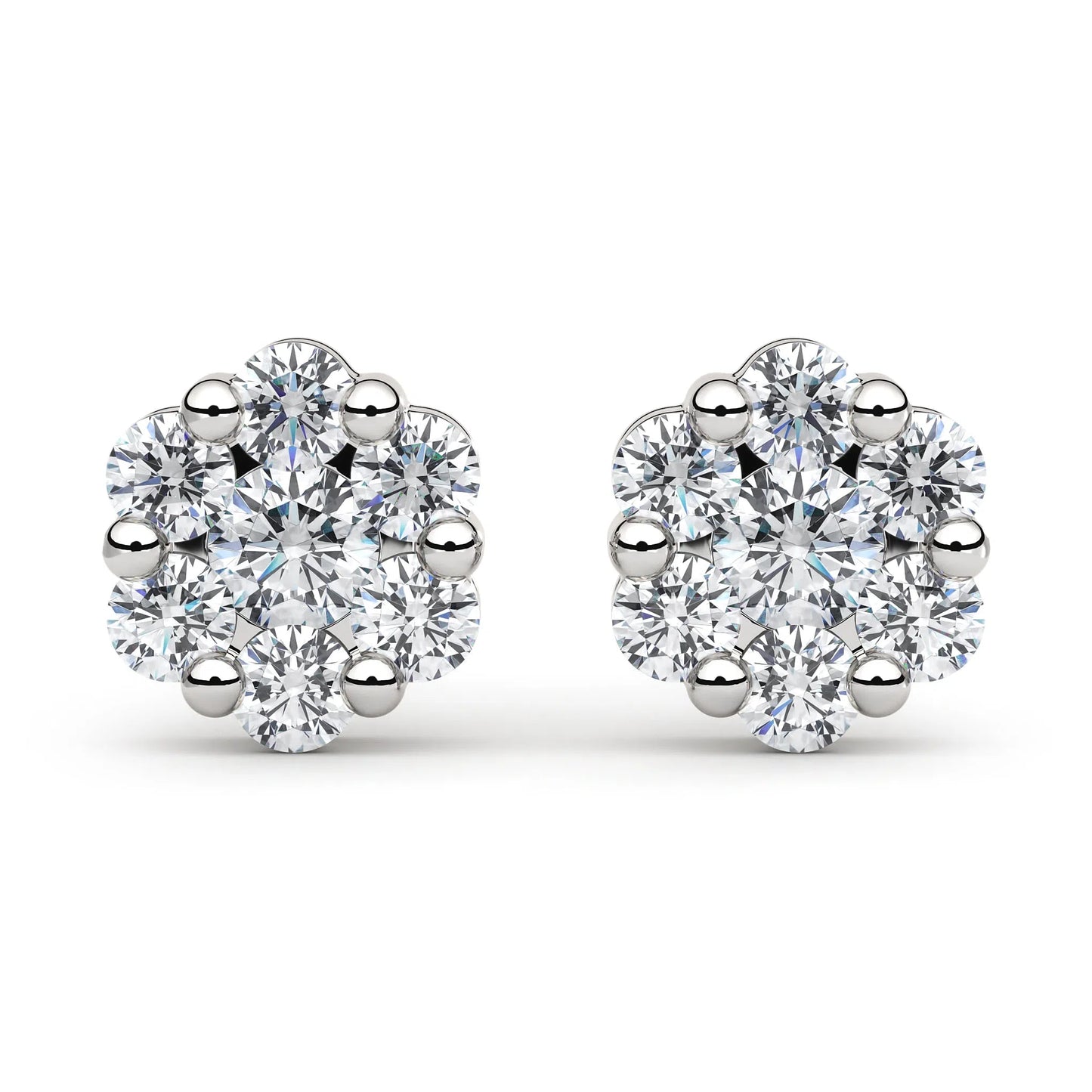 Suokko Timanttikorut -timanttikorvakorut valkokultaa, jossa istutettuna 14 timanttia. Tuotekoodi KE02060DM125