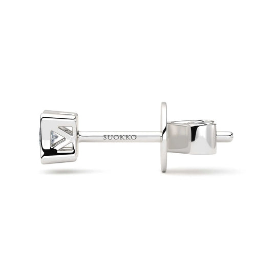 Suokko Timanttikorut -timanttikorvakorut valkokultaa, jossa istutettuna 2 timanttia. Tuotekoodi KE06523