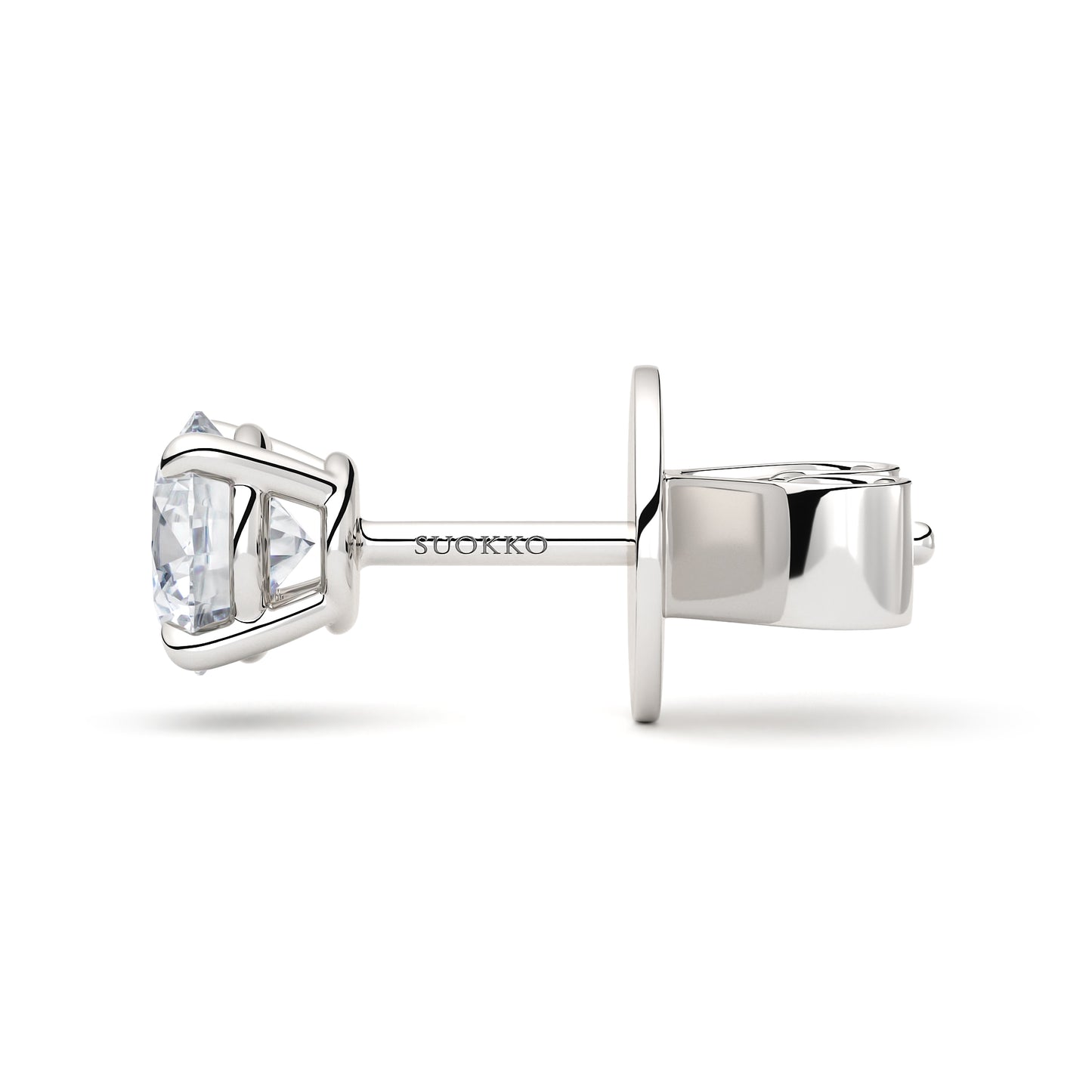 Timanttikorvakorut | 0,80 ct | Suokko Timanttikorut | Gloria K A BR40 2