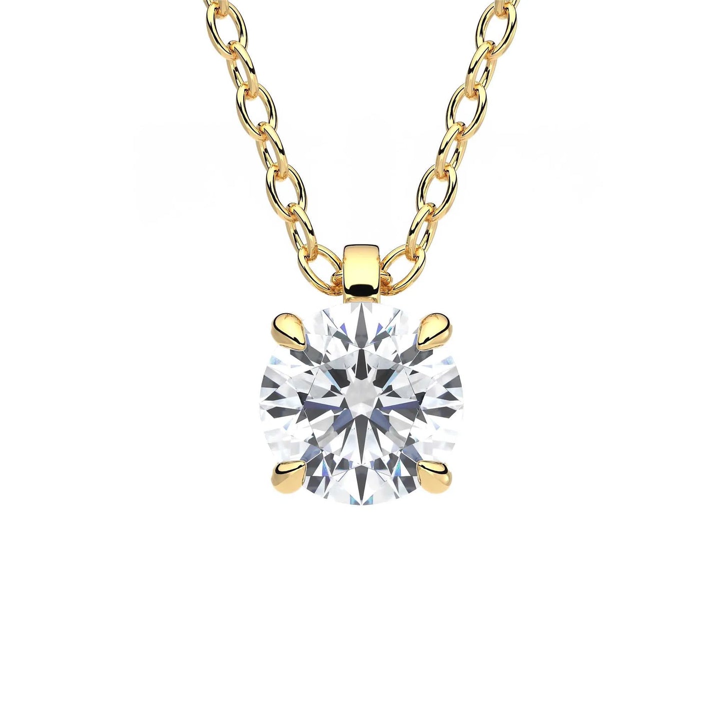 Suokko Timanttikorut -riipus keltakultaa, jossa istutettuna yksi timantti. Tuotekoodi KP09674BR40A