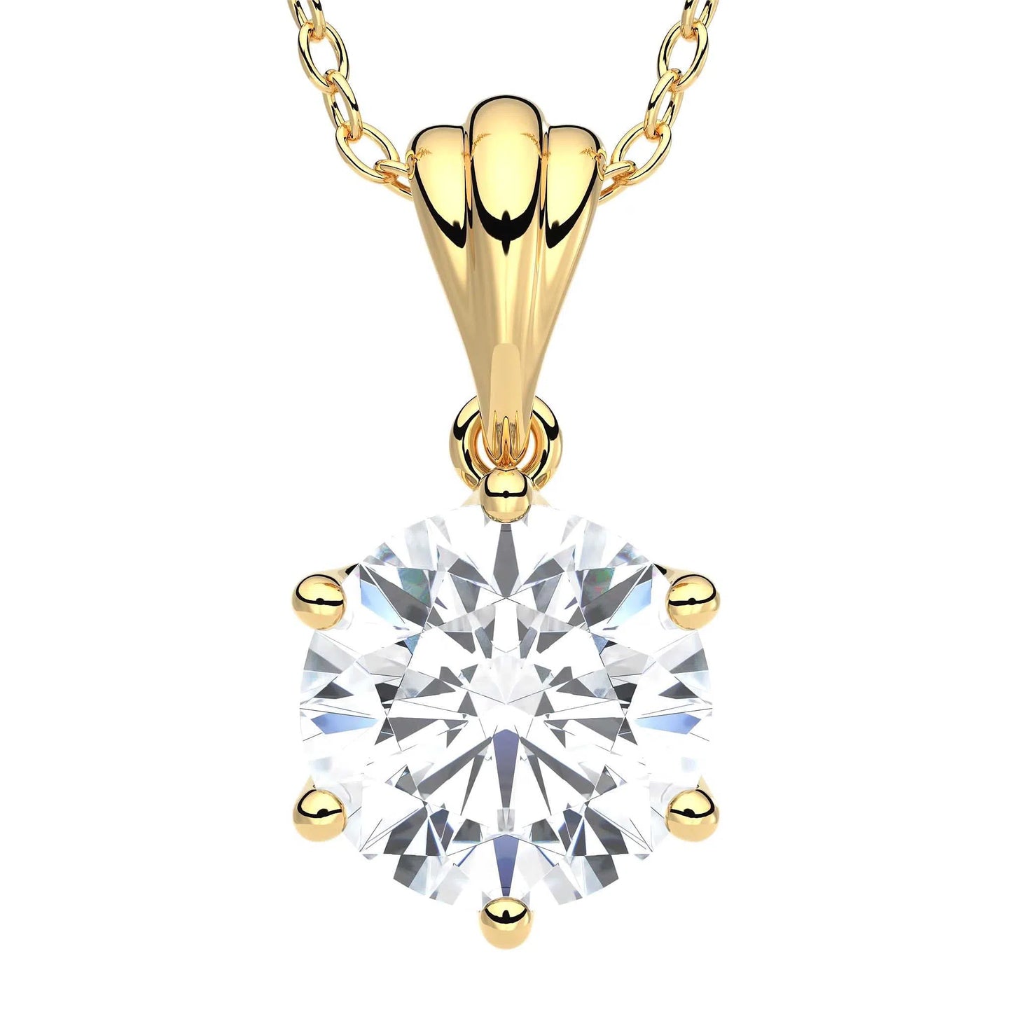 Suokko Timanttikorut -riipus keltakultaa, jossa istutettuna yksi timantti. Tuotekoodi KP09802BR170