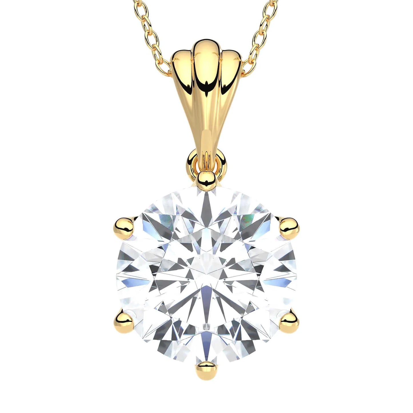 Suokko Timanttikorut -riipus keltakultaa, jossa istutettuna yksi timantti. Tuotekoodi KP09802BR600