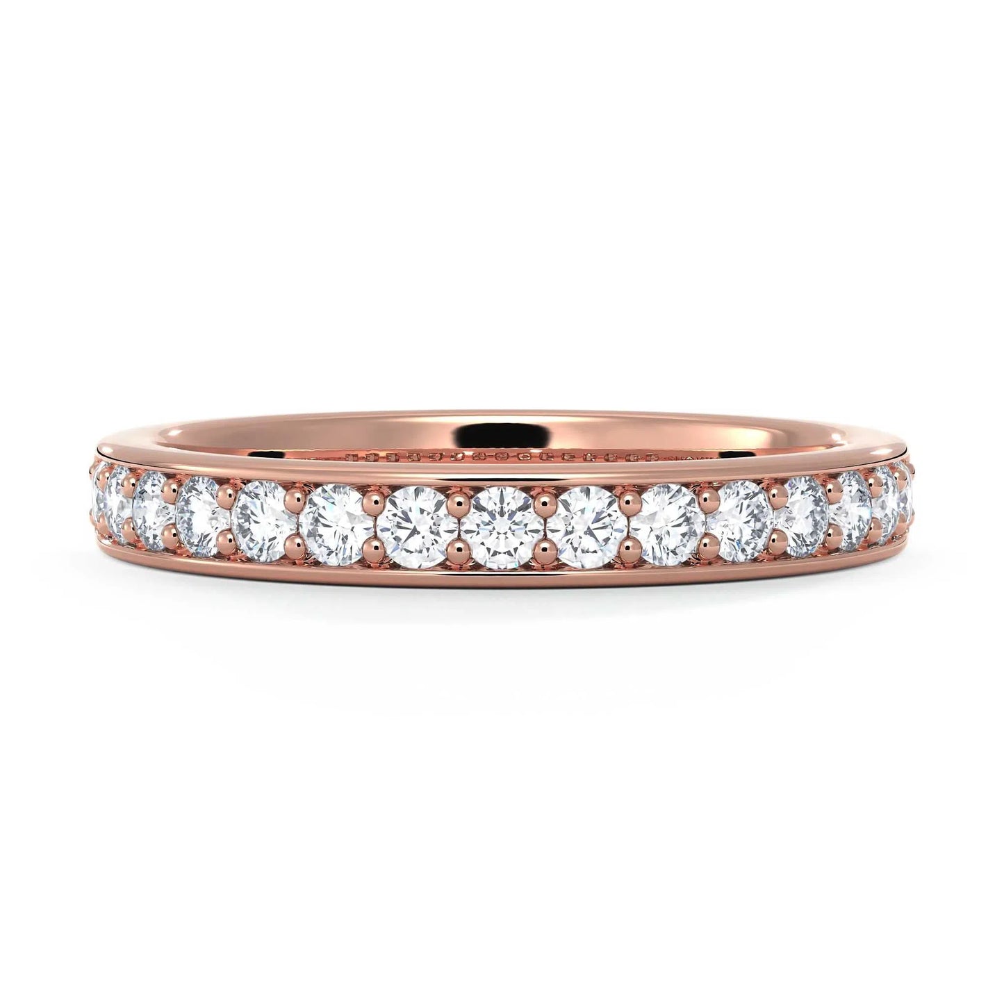 Suokko Timanttikorut -timanttisormus rosakultaa, jossa istutettuna 15 timanttia. Tuotekoodi KR10590