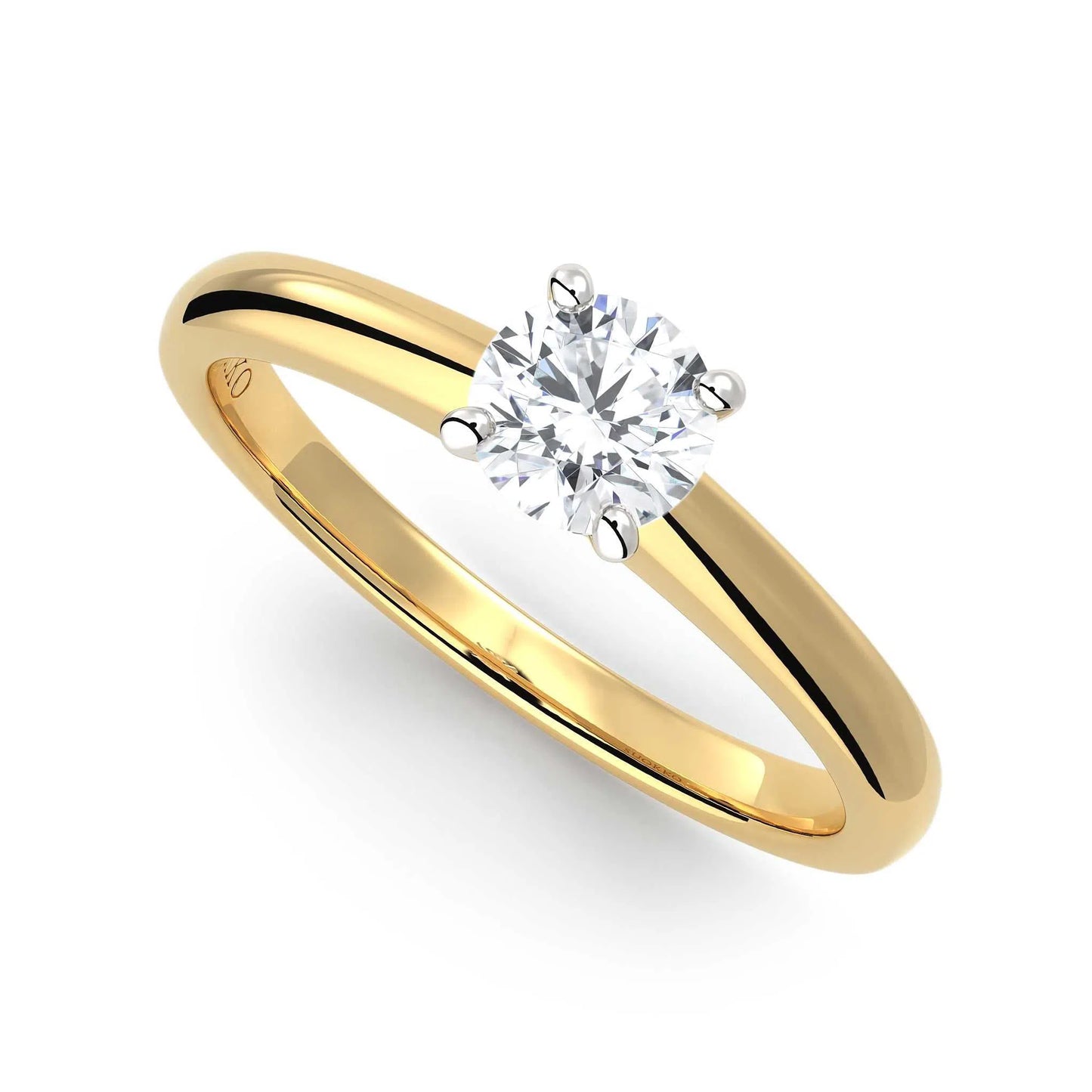 Suokko Timanttikorut -timanttisormus keltakultaa, jossa istutettuna yksi timantti. Tuotekoodi KR17282BR45A