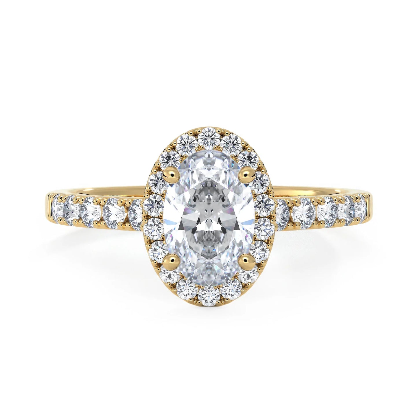 Suokko Timanttikorut -timanttisormus keltakultaa, jossa istutettuna 29 timanttia. Tuotekoodi KR18630OV7.5X5