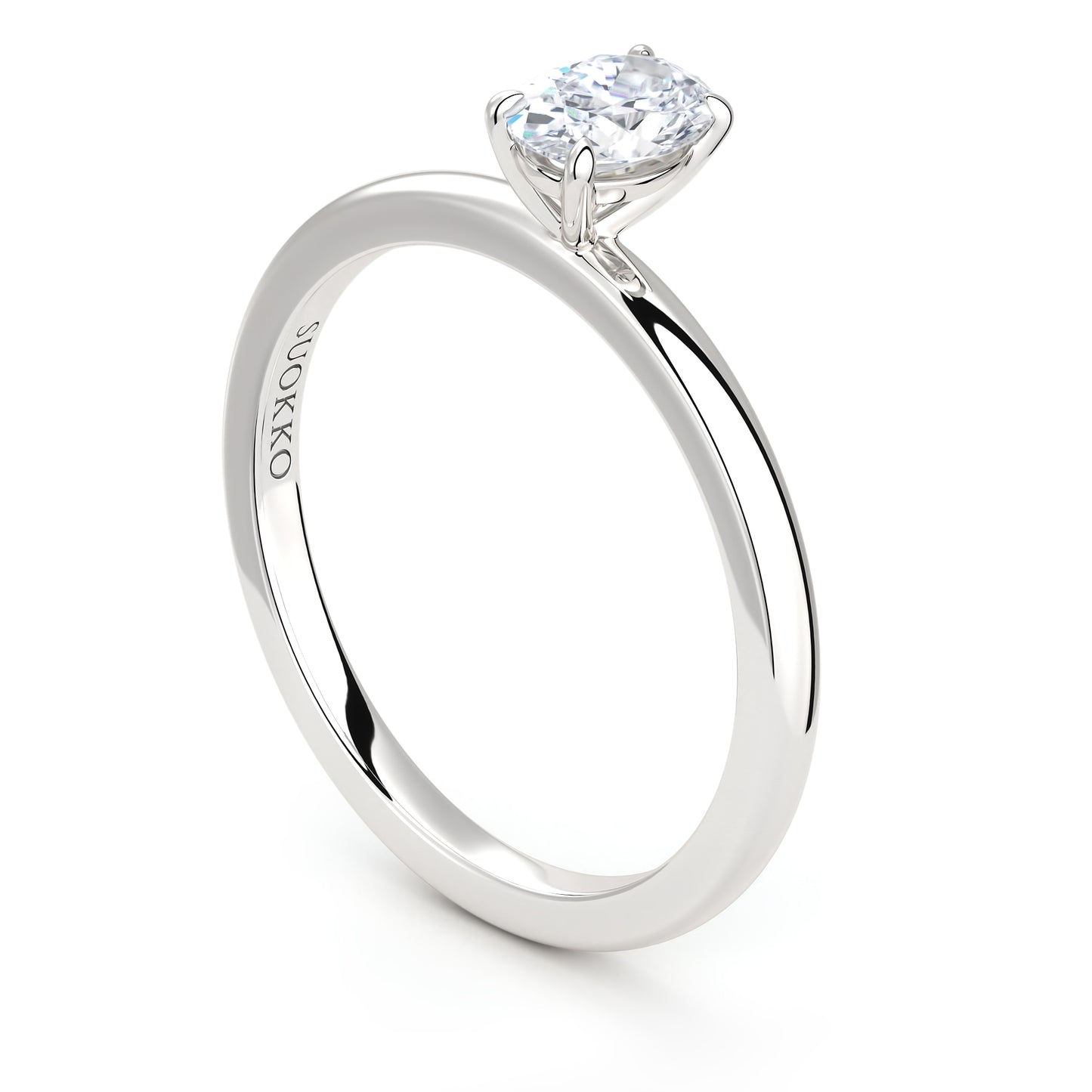 Timanttisormus | 0,50 ct | Suokko Timanttikorut | Gloria S A OV50 1