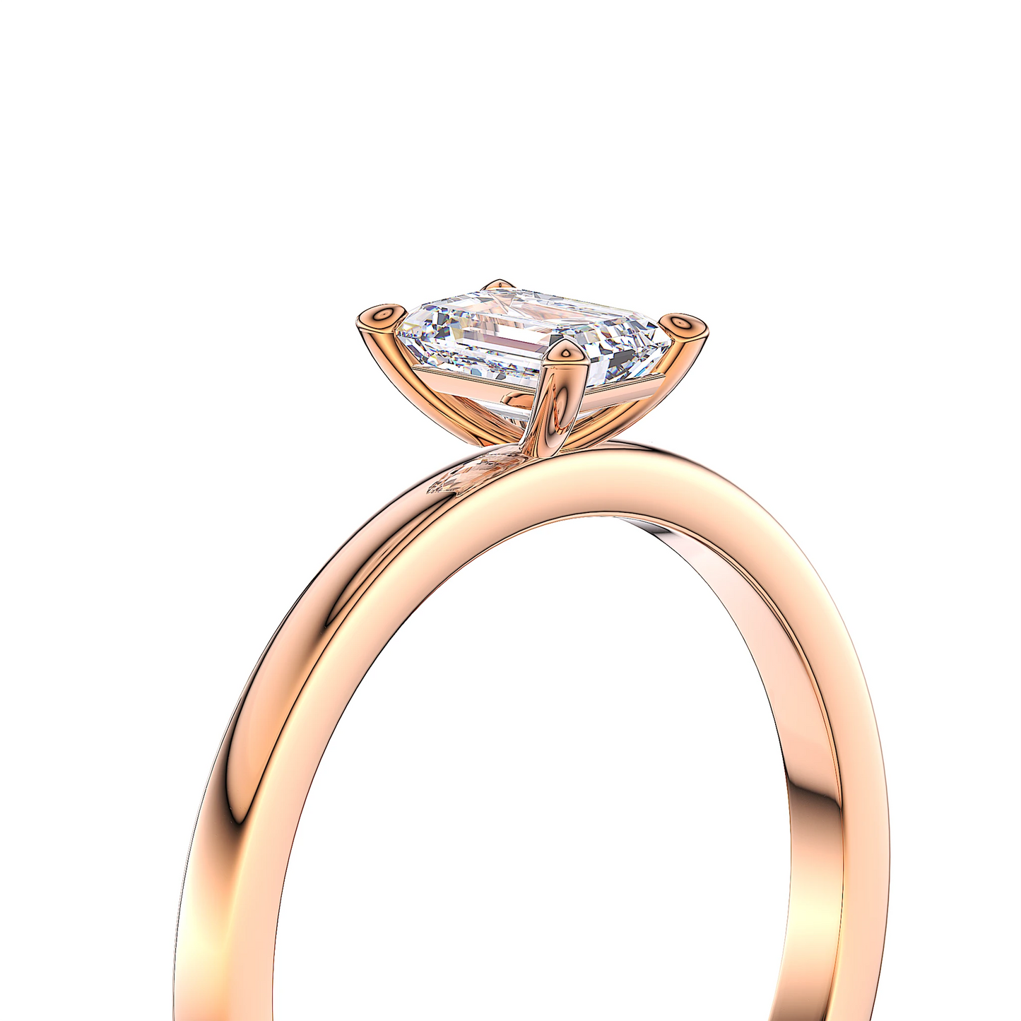 Suokko Timanttikorut -timanttisormus ruusukultaa, jossa istutettuna 1 timantti. Tuotekoodi SR005EM50