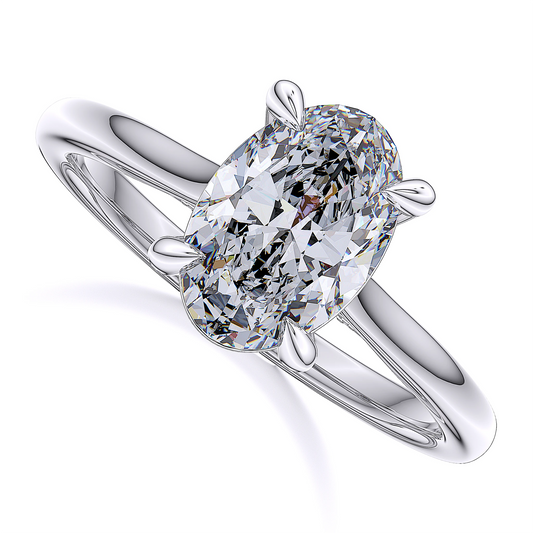 Suokko Timanttikorut -timanttisormus valkokultaa, jossa istutettuna 27 timanttia. Tuotekoodi SR020OV200