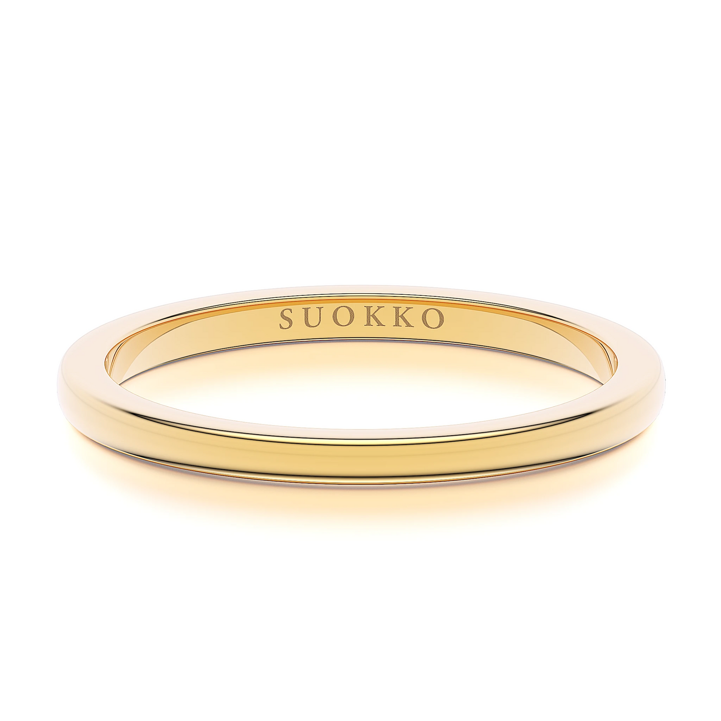Suokko Timanttikorut -timanttisormus keltakultaa. Tuotekoodi SR219