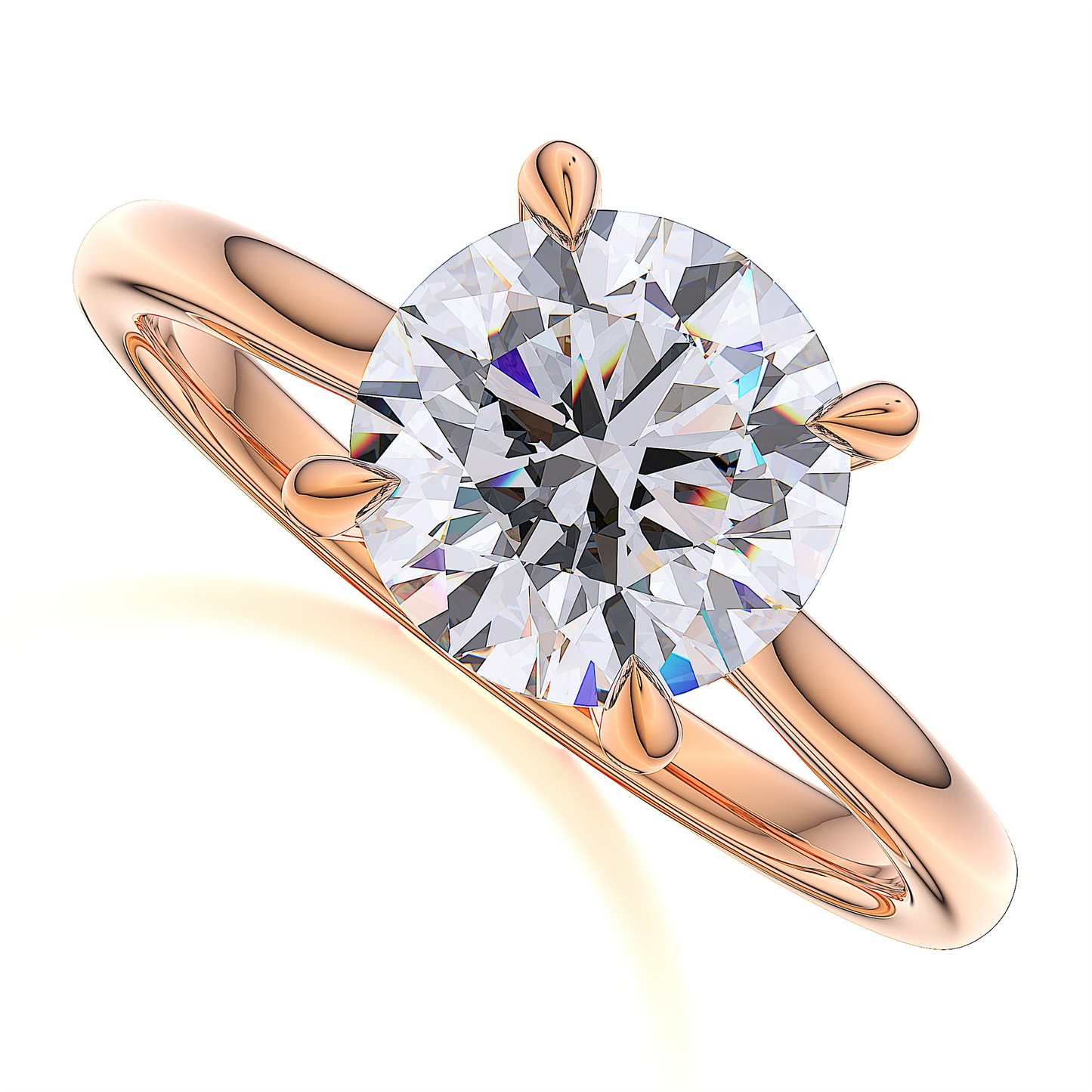 Suokko Timanttikorut -timanttisormus ruusukultaa, jossa istutettuna 25 timanttia. Tuotekoodi SR222BR300