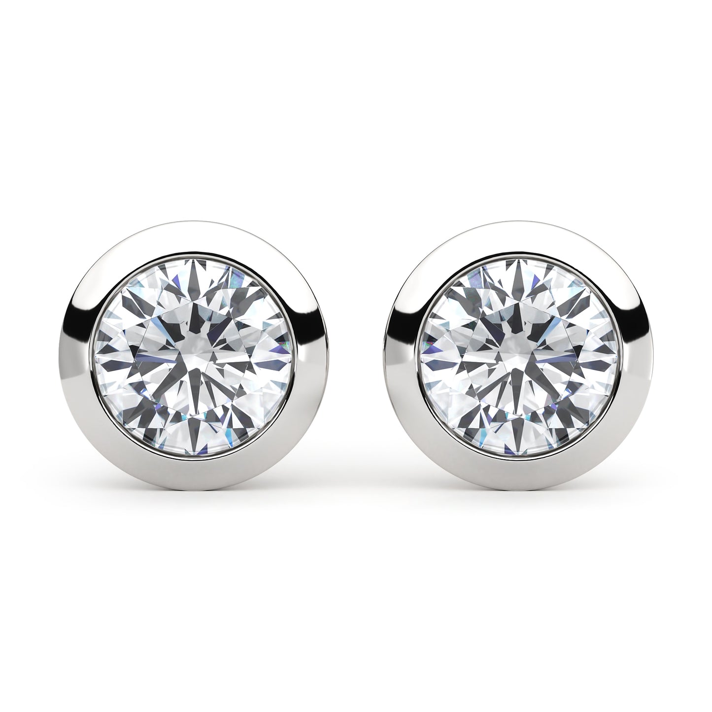 Timanttikorvakorut | 1,00 ct | Suokko Timanttikorut | Rose K E BR50 2