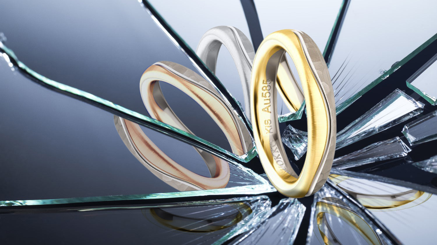 iDesign -miesten sormukset - Callisto - Suokko