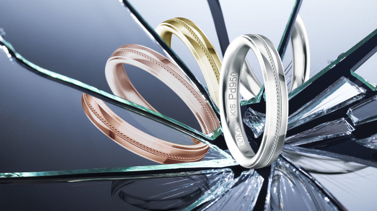 iDesign -miesten sormukset - Portia - Suokko