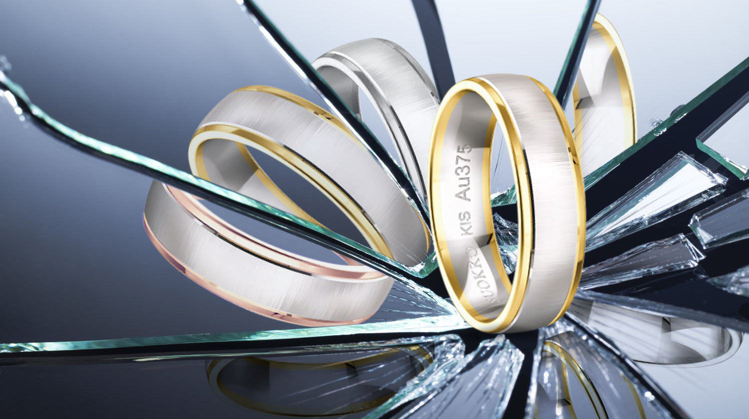 iDesign -miesten sormukset - Rhea - Suokko