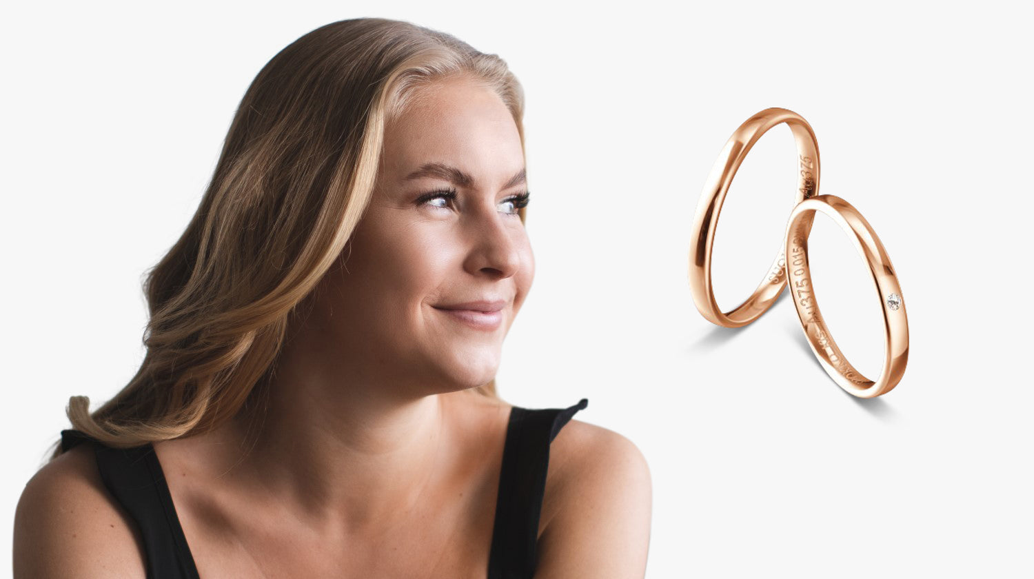 iDesign-sormukset - Ruusukultasormukset - Suokko