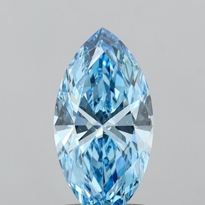 Suokko Man Made Timantit | Navette | 1,00 ct | Blue VS1 | 36F032225