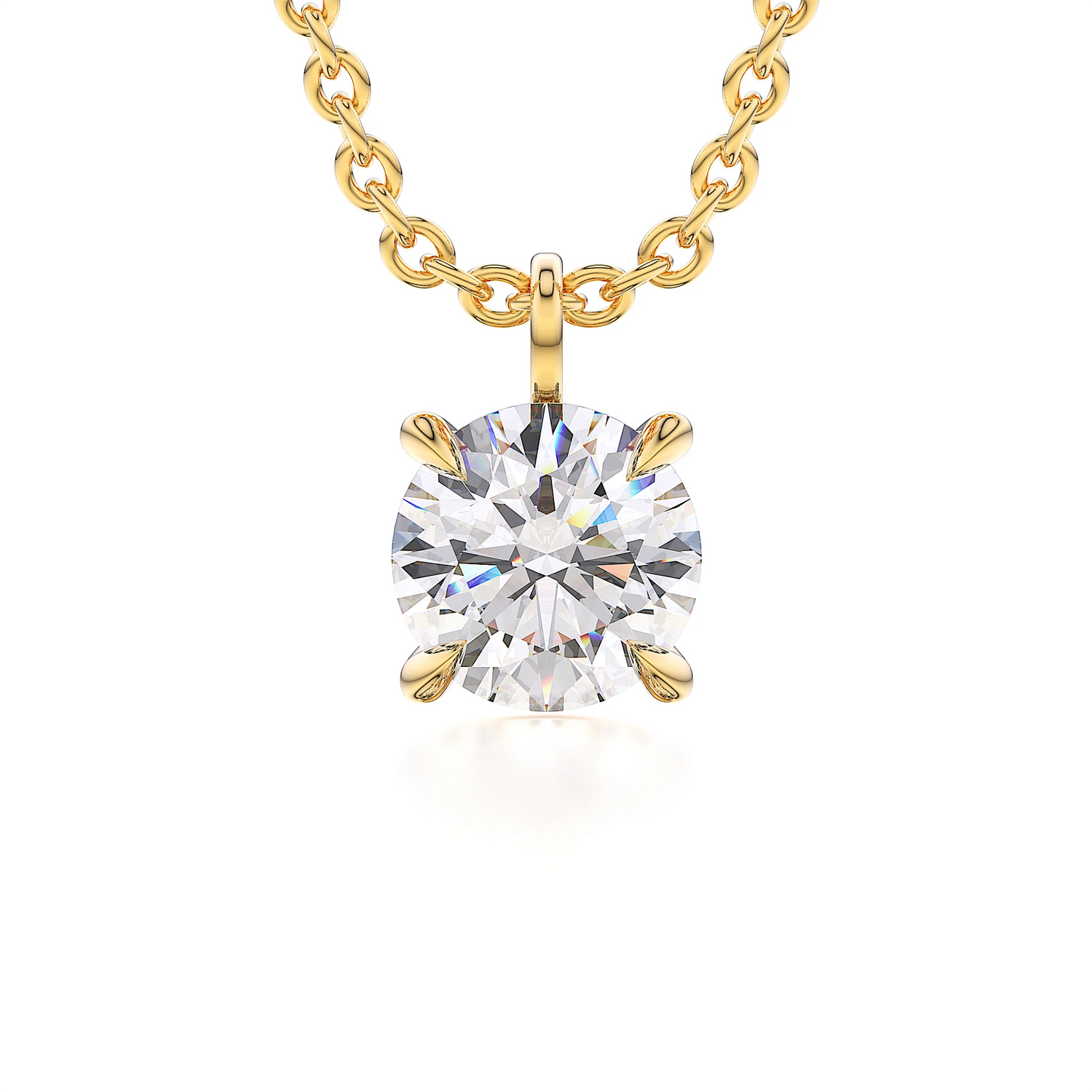 Suokko Timanttikorut -kaulakoru keltakultaa, jossa istutettuna 1 timantti. Tuotekoodi SP077BR30