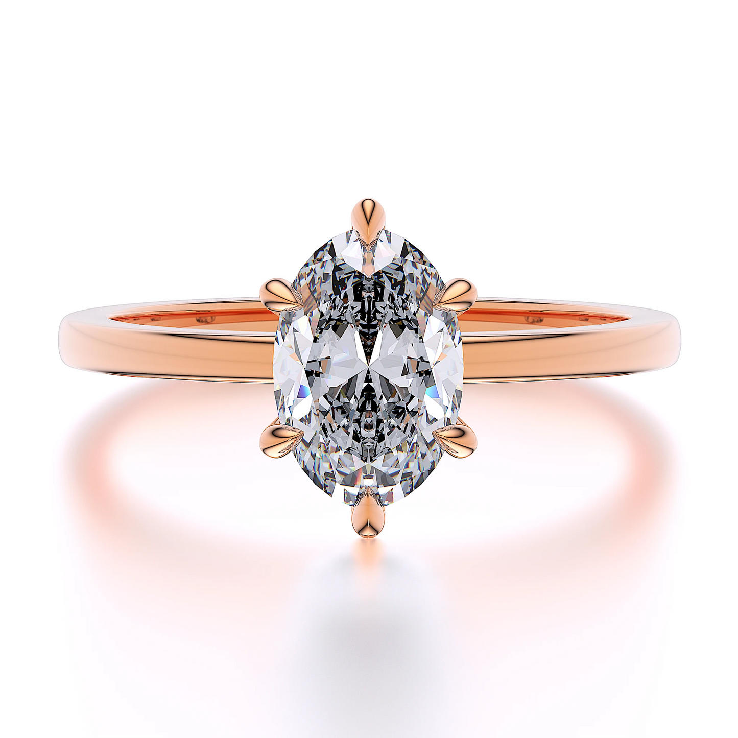 Suokko Timanttikorut -timanttisormus ruusukultaa, jossa istutettuna 1 timantti. Tuotekoodi SR007OV150