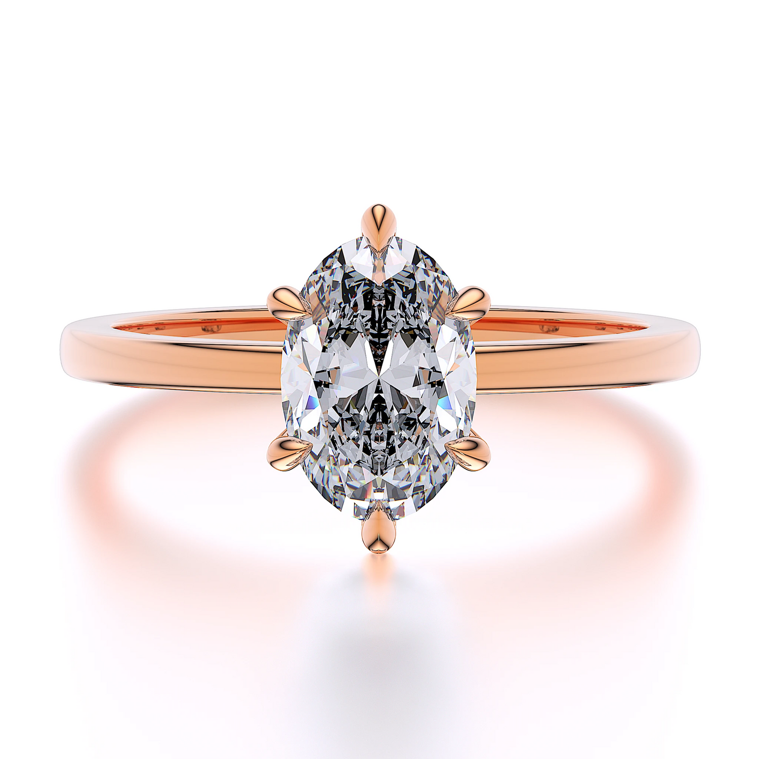 Suokko Timanttikorut -timanttisormus ruusukultaa, jossa istutettuna 1 timantti. Tuotekoodi SR007OV150