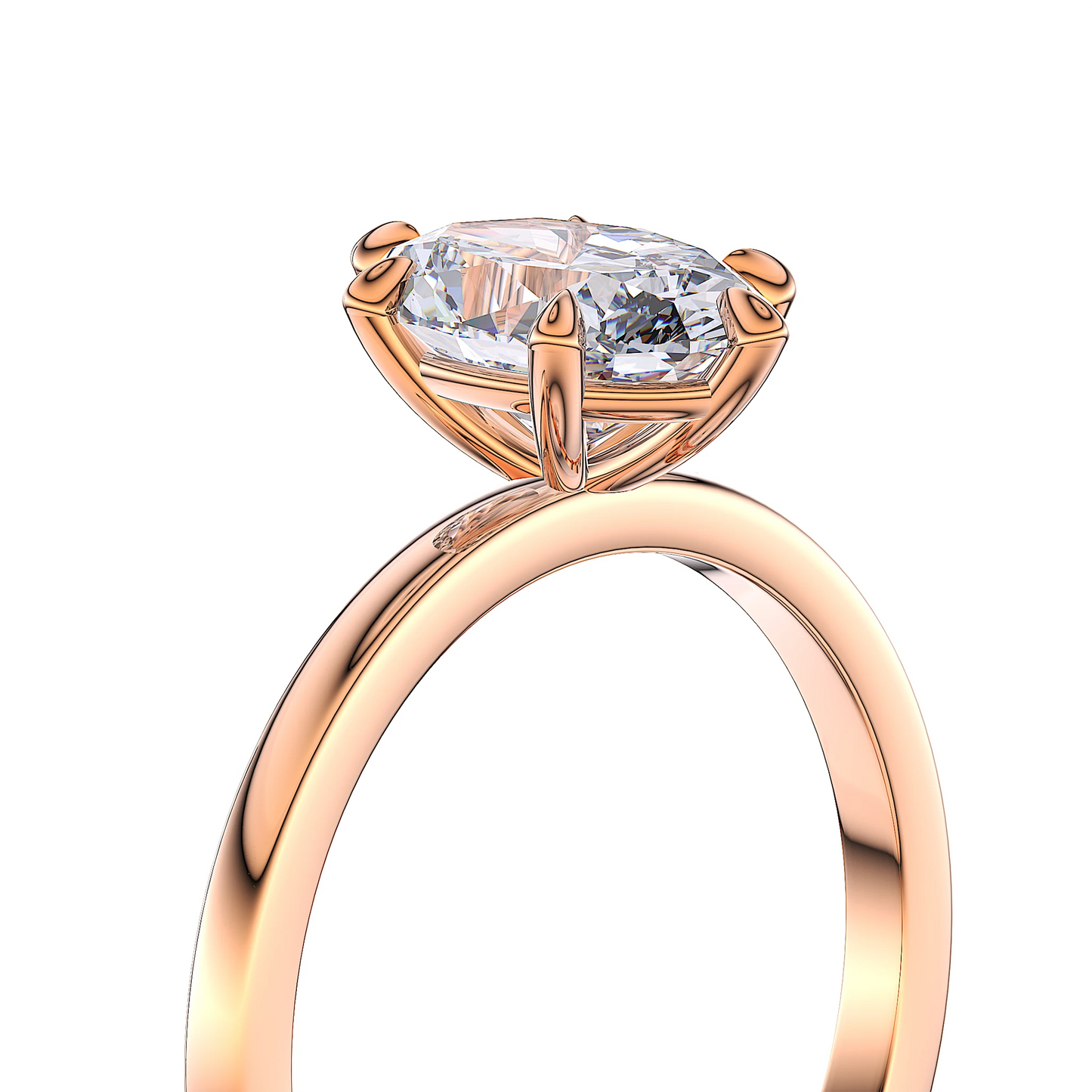 Suokko Timanttikorut -timanttisormus ruusukultaa, jossa istutettuna 1 timantti. Tuotekoodi SR007OV150