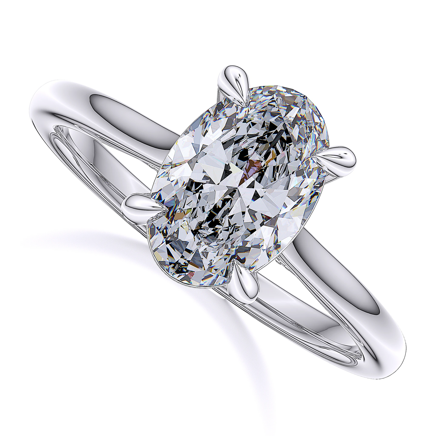 Suokko Timanttikorut -timanttisormus valkokultaa, jossa istutettuna 27 timanttia. Tuotekoodi SR020OV200