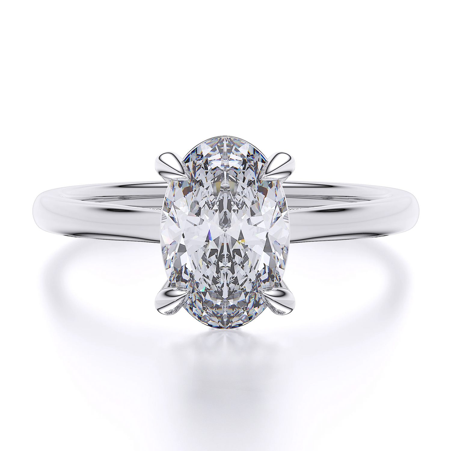 Suokko Timanttikorut -timanttisormus valkokultaa, jossa istutettuna 27 timanttia. Tuotekoodi SR020OV200