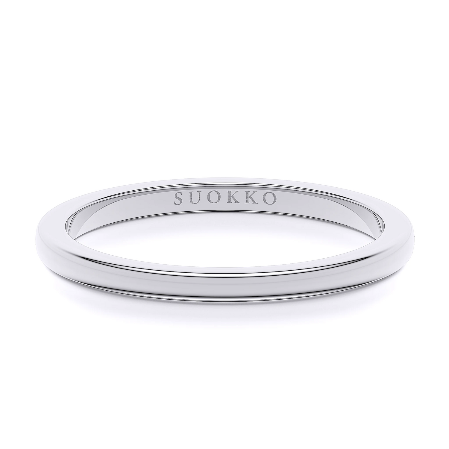 Suokko Timanttikorut -timanttisormus valkokultaa. Tuotekoodi SR219