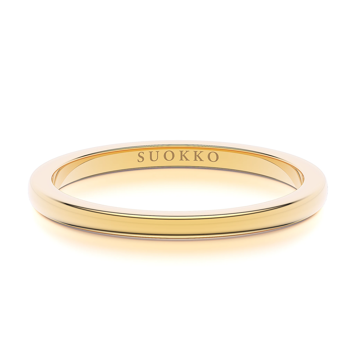 Suokko Timanttikorut -timanttisormus keltakultaa. Tuotekoodi SR219