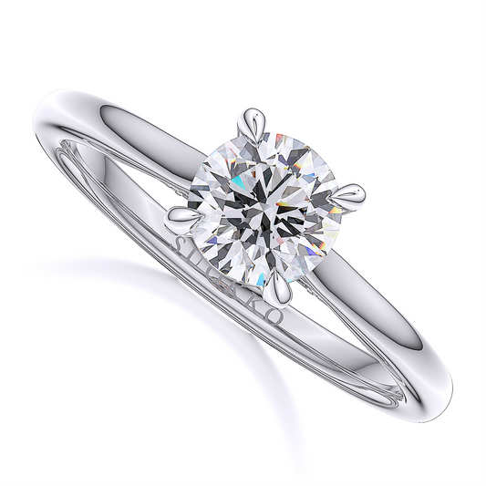 Suokko Timanttikorut -timanttisormus valkokultaa, jossa istutettuna 25 timanttia. Tuotekoodi SR220BR100