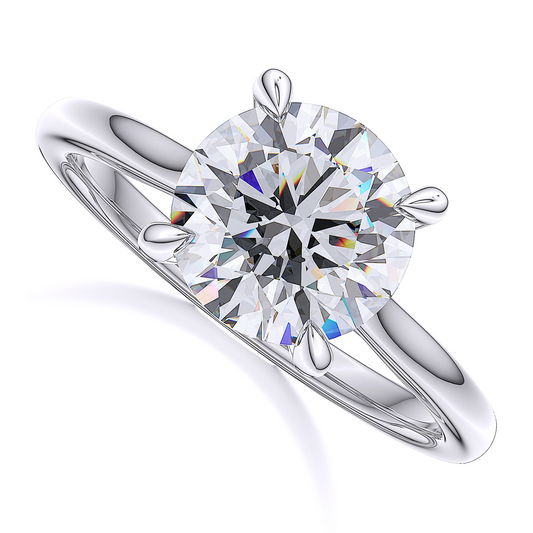 Suokko Timanttikorut -timanttisormus valkokultaa, jossa istutettuna 25 timanttia. Tuotekoodi SR222BR300