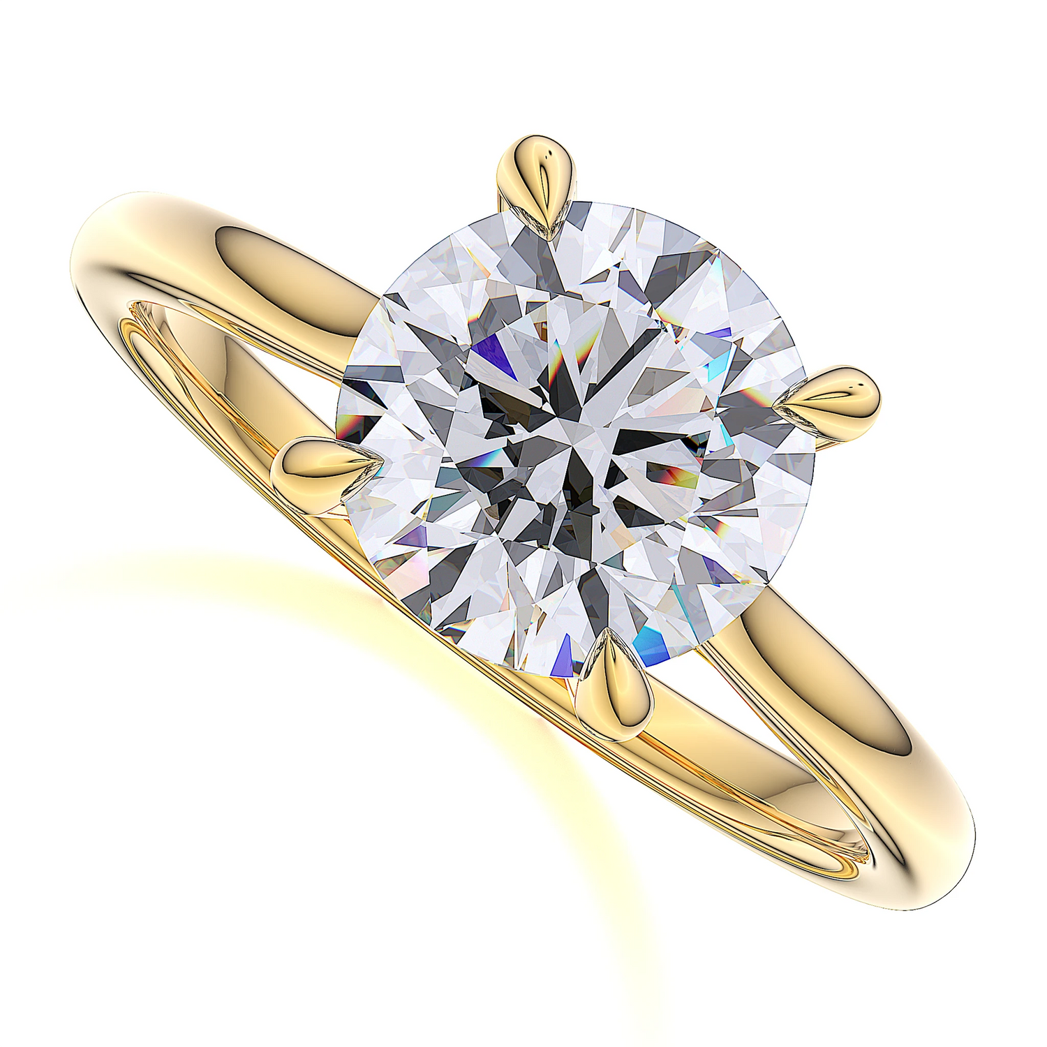 Suokko Timanttikorut -timanttisormus keltakultaa, jossa istutettuna 25 timanttia. Tuotekoodi SR222BR300