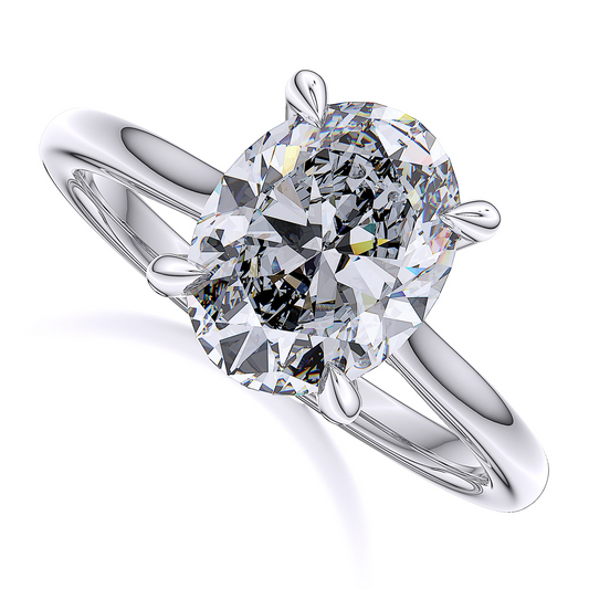 Suokko Timanttikorut -timanttisormus valkokultaa, jossa istutettuna 29 timanttia. Tuotekoodi SR226OV300