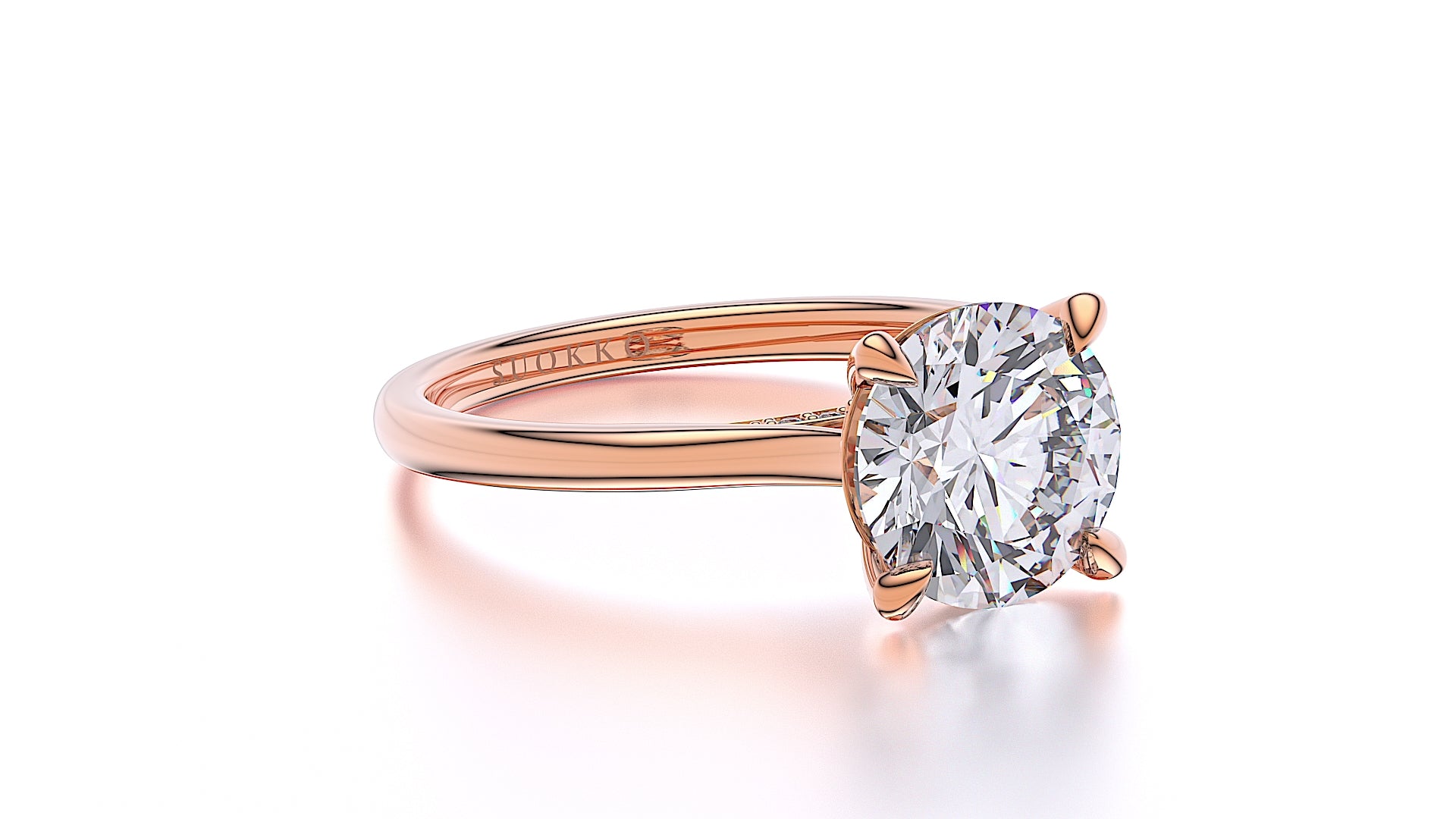 Suokko Timanttikorut -timanttisormus ruusukultaa, jossa istutettuna 25 timanttia. Tuotekoodi SR222BR300