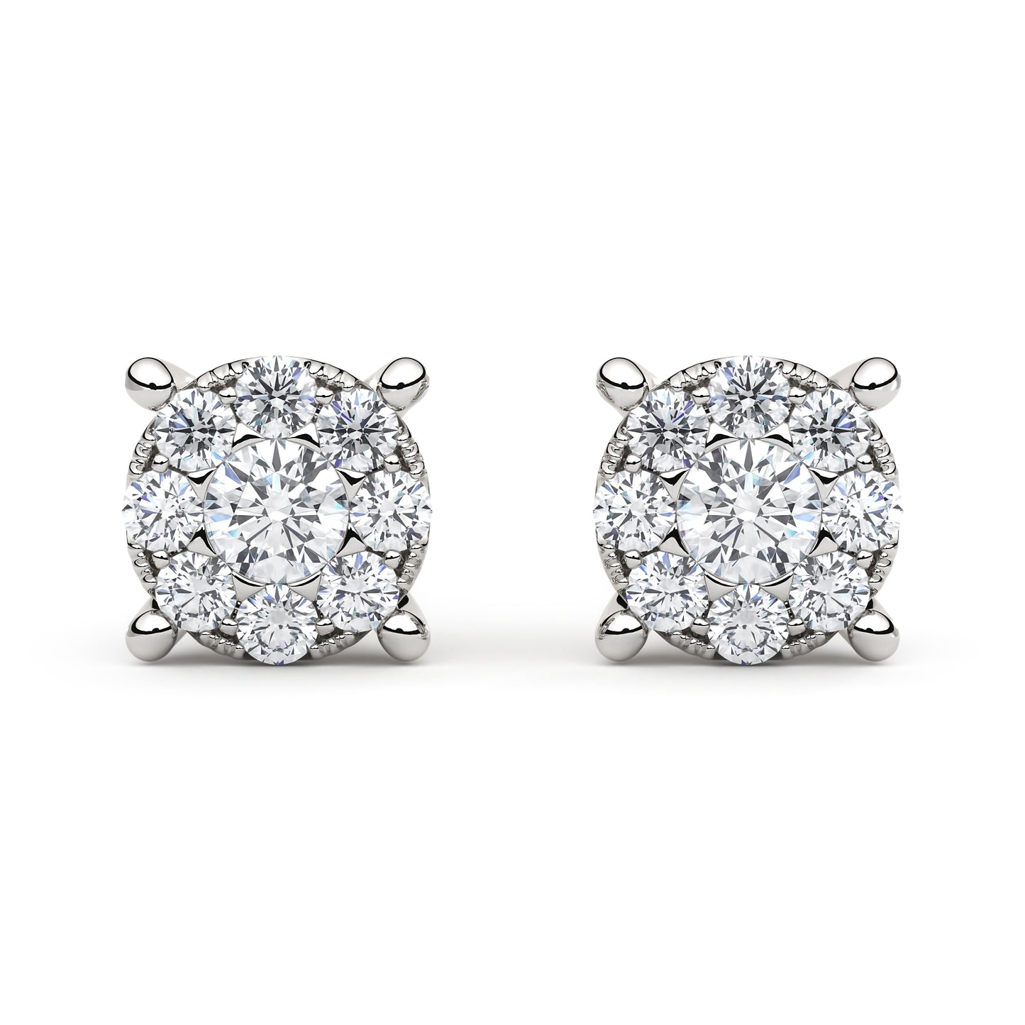 Timanttikorvakorut | 0,27 ct | Suokko Timanttikorut | Emilia K A 18