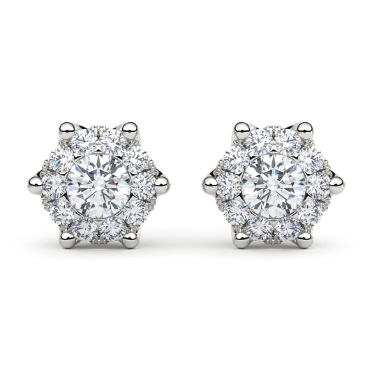 Timanttikorvakorut | 0,54 ct | Suokko Timanttikorut | Grace K A BR15 22